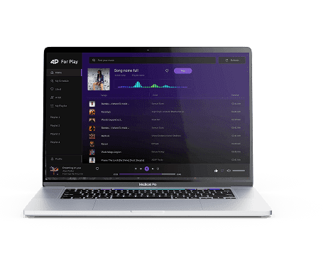 4play MVP designed by Beyondlabs as a gamified dating app with interactive user experience.